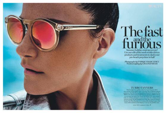 Flouro Flush- Marie Claire - Beauty | Sonia Deveney - Makeup Artist - Marie Claire
