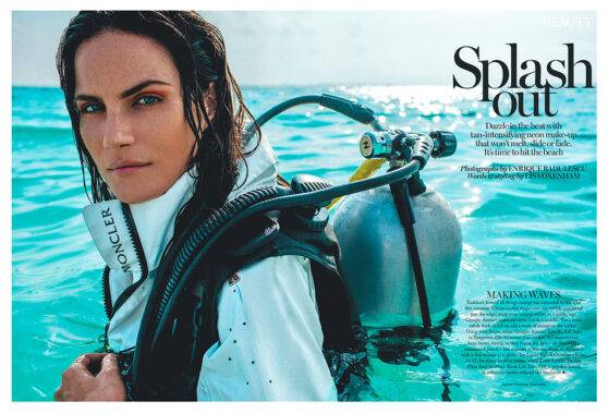 Flouro Flush- Marie Claire - Beauty | Sonia Deveney - Makeup Artist - Marie Claire