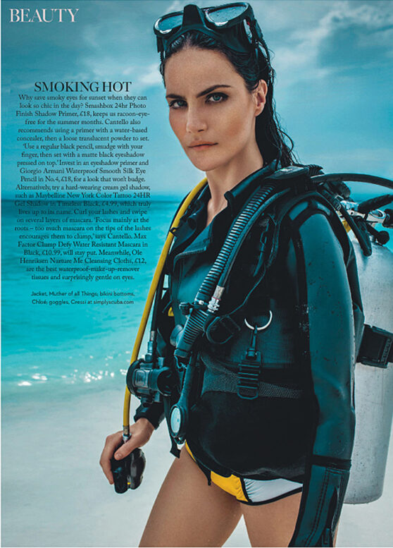 Flouro Flush- Marie Claire - Beauty | Sonia Deveney - Makeup Artist - Marie Claire
