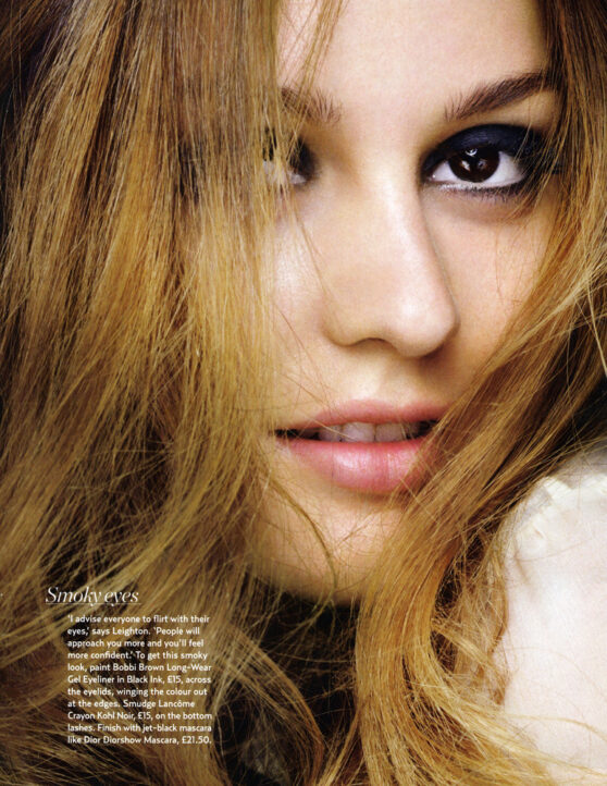 Marie Claire | Leaton Meester - Sonia Deveney - Make-Up Artist